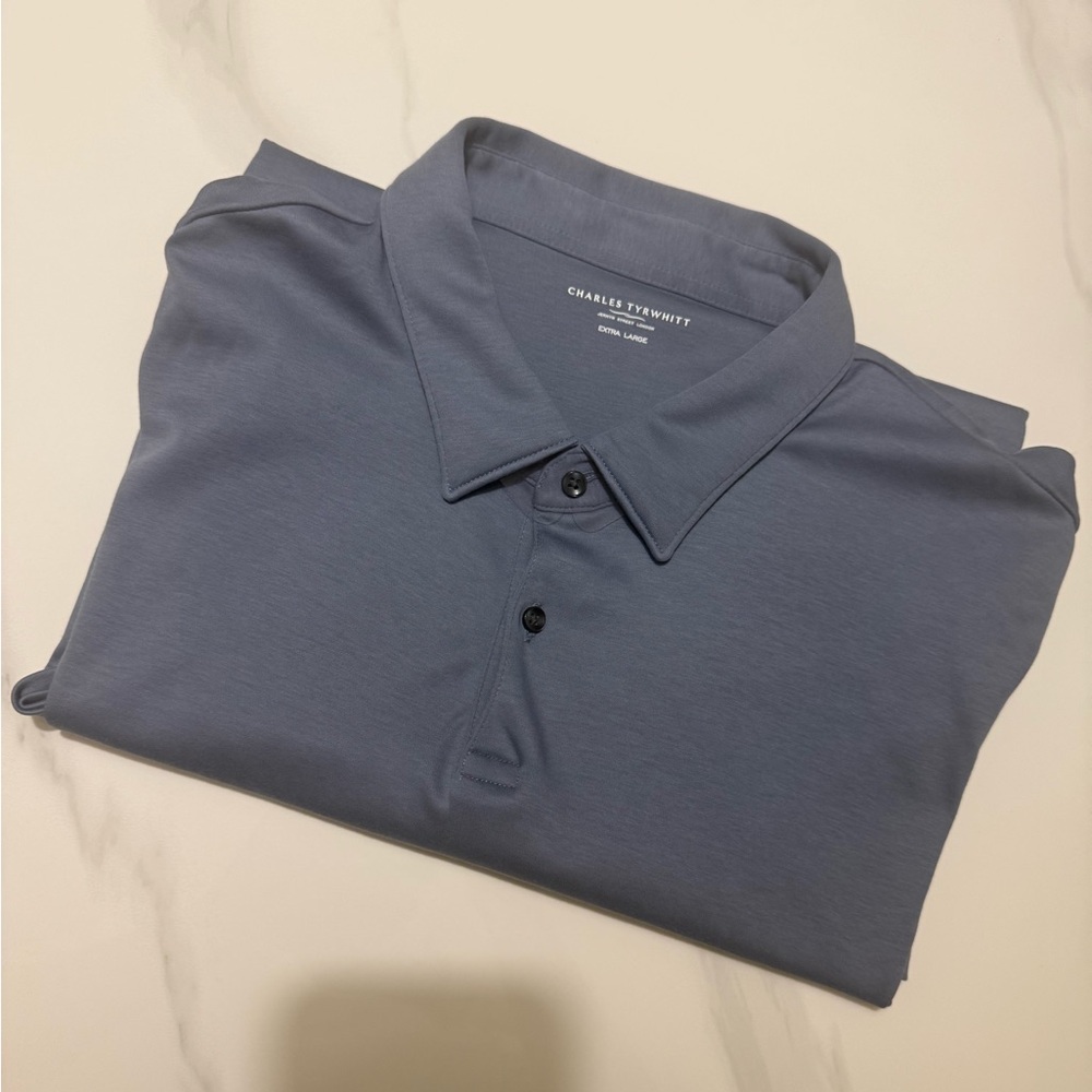 Charles Tyrwhitt Slate Polo Shirt